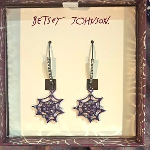 New Betsey Johnson earrings